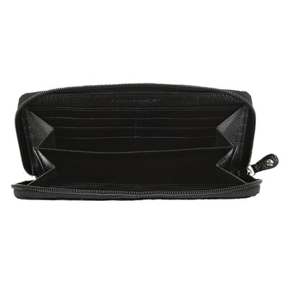 Lasessor Muumimamma nahkainen lompakko, musta