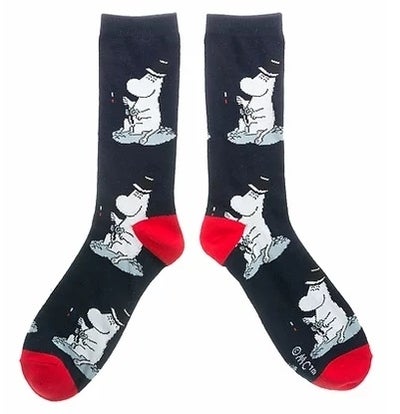 Nordicbuddies Muumipappa Kalassa miesten sukat, tummansininen