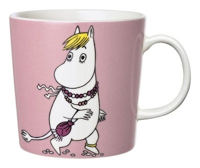 Arabia Muumimuki Niiskuneiti pinkki.