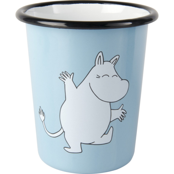 Muurla Muumipeikko Emalimuki, Sininen (4 dl)