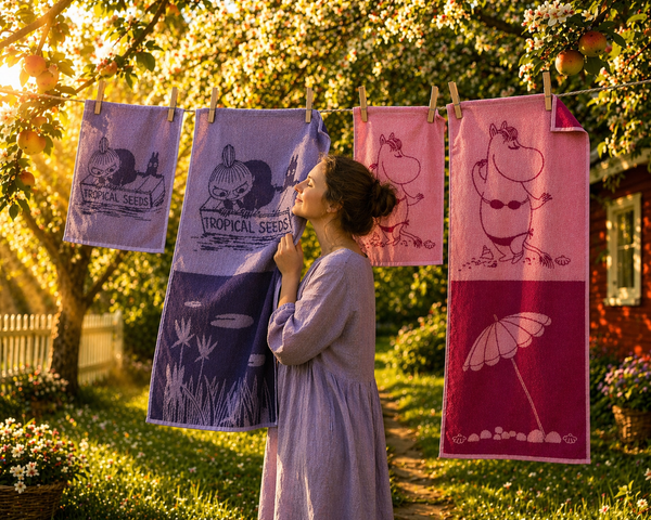 Arabia Niiskuneiti Rannalla Kylpypyyhe, Pinkki