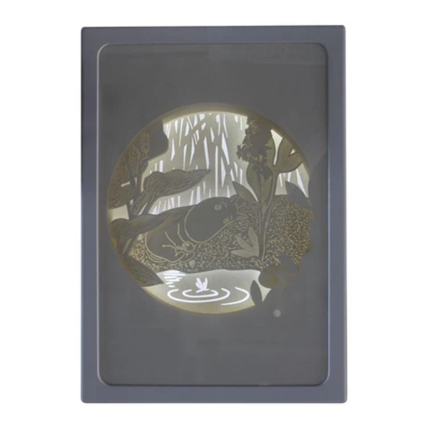 House of Disaster Muumi Shadow Box Valaisin, "Midwinter"