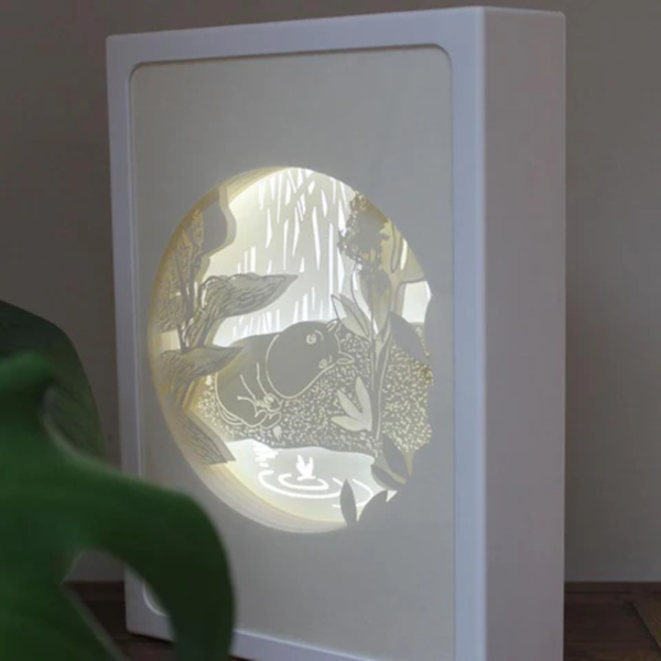 House of Disaster Muumi Shadow Box Valaisin, "Midwinter"