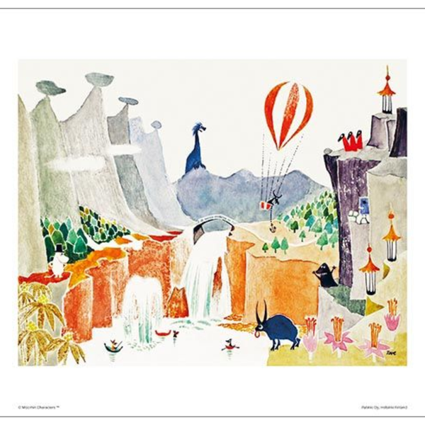 Putinki Muumi-juliste 24x30 cm - Muumipapan uroty&ouml;t