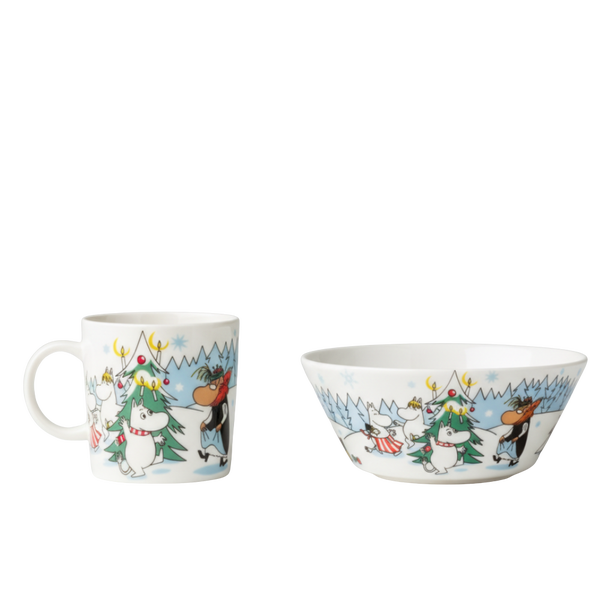 Arabian Muumikulho Kuusen alla, 15 cm (Talvi 2013)