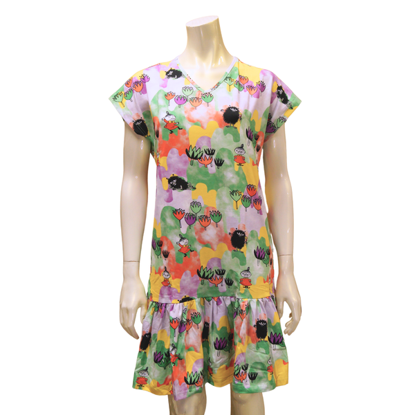 KiOma Muumi naisten mekko Mella &ndash; Kukkulan kuninkaat S-XL