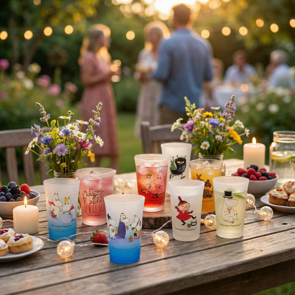 Muumi Snapsilasit 2 kpl, Talvi – Muumilaakson väki