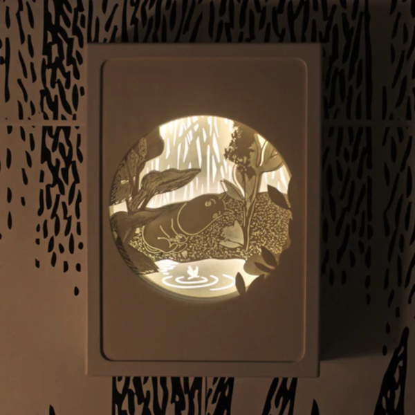 House of Disaster Muumi Shadow Box Valaisin, "Midwinter"