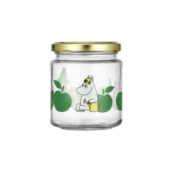 Muurla Muumi Lasipurkki Iloiset Omput, 0,3 L