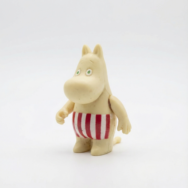 K&Auml;YTETTY Muumi-ker&auml;ilyfiguuri, 1990-luku (5&ndash;6 cm)