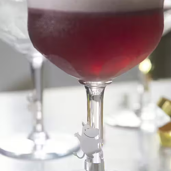 Pluto Produkter Muumi Lasinkoristeet, Hopea