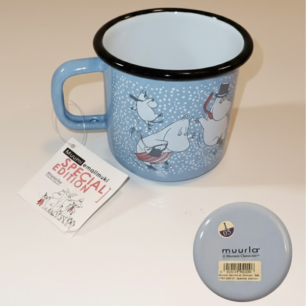 Muurla Muumi Emalimuki Talvi Special Edition