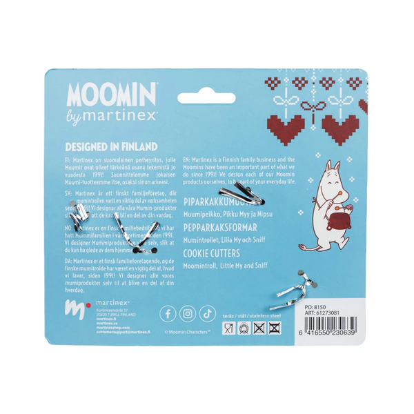 Martinex  Muumi Syd&auml;ntalvi-piparimuottisetti, 3 kpl
