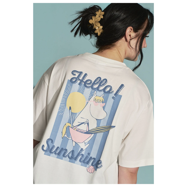 Muumi Sunshine t-paita, luonnonvalkoinen XL-3XL