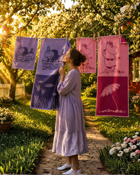 Arabia Peloton Pikku Myy Kylpypyyhe, Liila