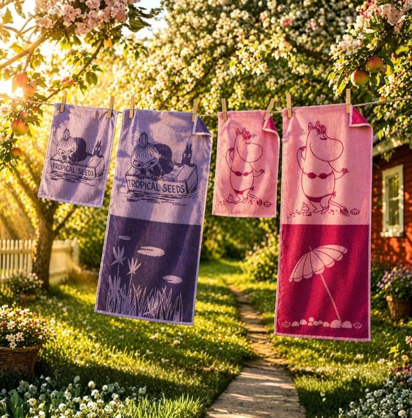 Arabia Niiskuneiti rannalla k&auml;sipyyhe 50x70 cm