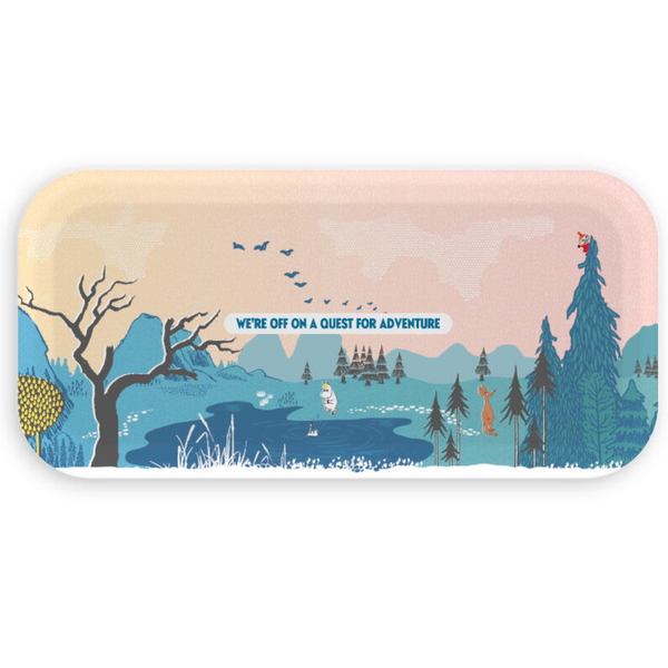 Tarjotin Muumi aarrejahti sininen XS