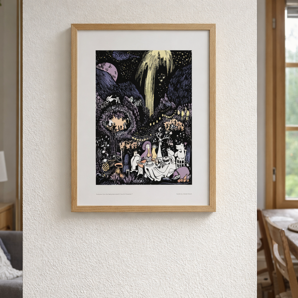 Putinki Muumi-juliste 24x30 cm - Elokuun juhlat