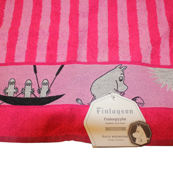 Finlayson Merimuumi -k&auml;sipyyhe, punainen