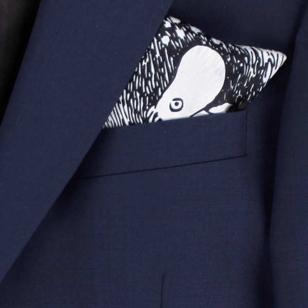 Lasessor Muumi-silkkihuivi Sukellus