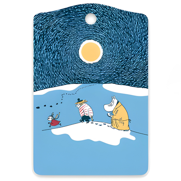 Opto Design Muumi leikkuulauta &ndash; Kuutamok&auml;vely