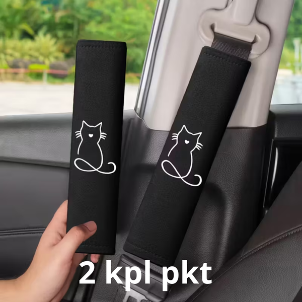 Kissa-aiheiset turvavy&ouml;n hartiasuojat