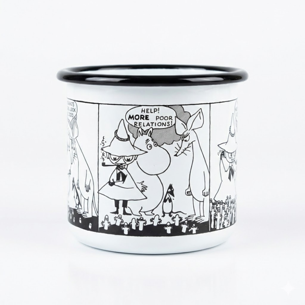 Muurla Muumi Emalimuki Sarjakuva #6 (Rajoitettu er&auml;)