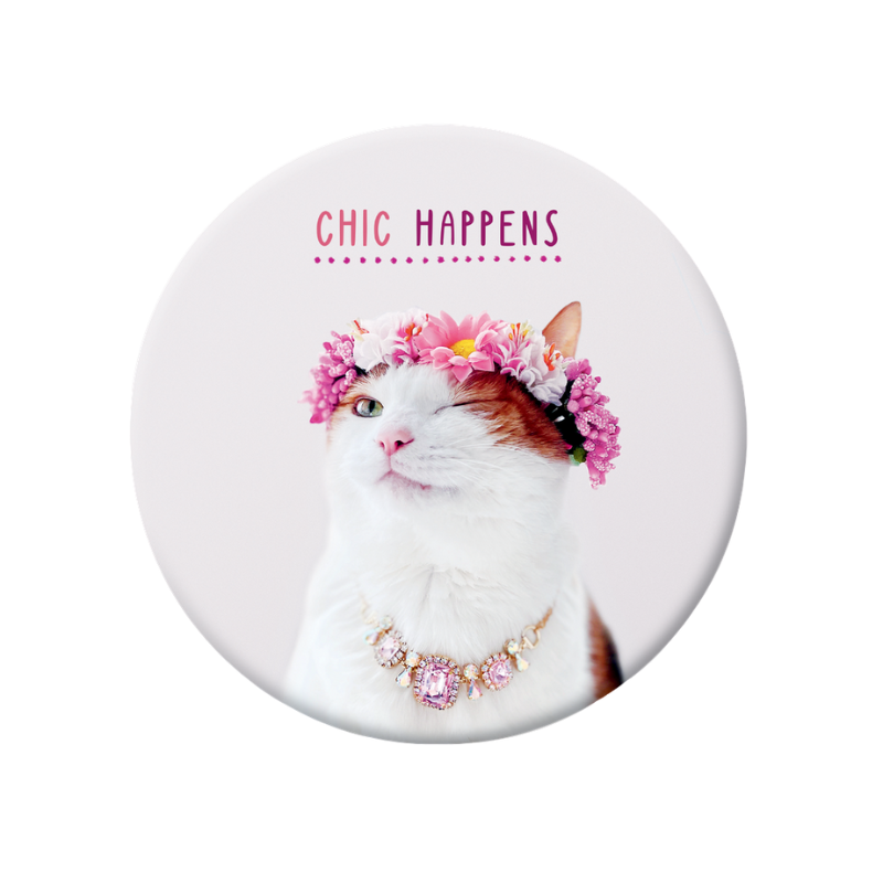 Magneetti "Chic Happens" Kissakoriste