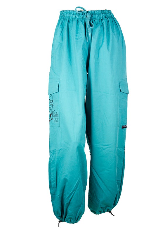 Moomin by KiOma naisten housut Virna, Jade - Nuuskamuikkunen, XS-3XL