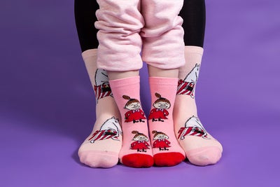 Nordicbuddies Muumimamma Asioilla Naisten Sukat, Vaaleanpunainen