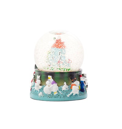 Muumi lumihiutalepallo magneetti, Muumitalo