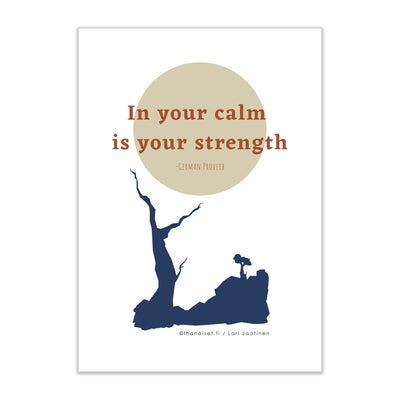 Taidejuliste ZEN 3, Alk 9,90&euro;