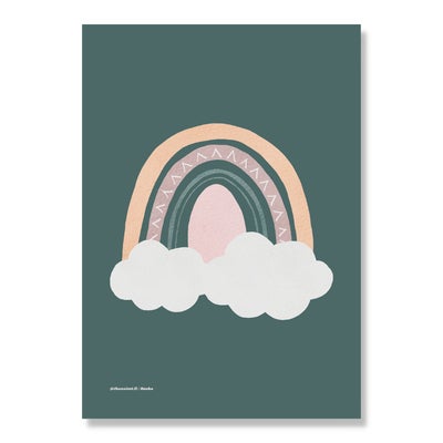 Taidejuliste Sateenkaari oliivi alk. 6,90&euro;