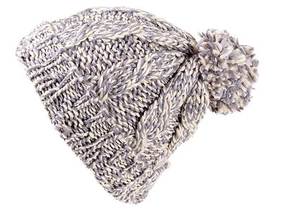 Pipo pompulalla, harmaa