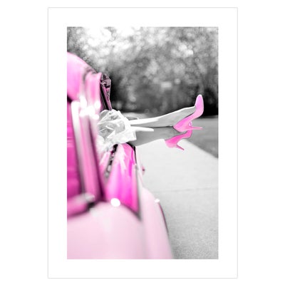 Pink Shoes-juliste alk 6,90&euro;