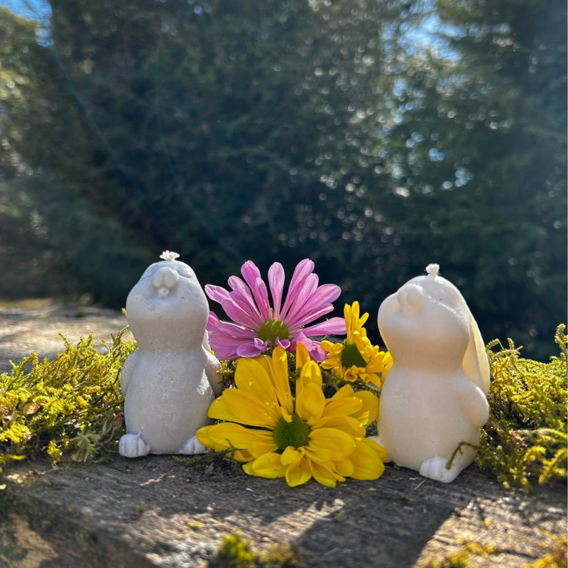 Pupu kynttil&auml; valkoinen