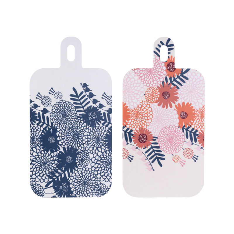 Muurla Chop & Serve Daalia leikkuu- ja tarjoilulauta (23 x 44 cm)