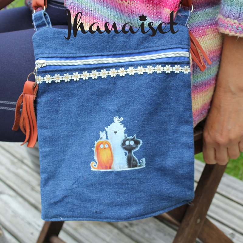 Ihanaiset&reg; Farkkulaukku Yst&auml;v&auml;llinen El&auml;inperhe