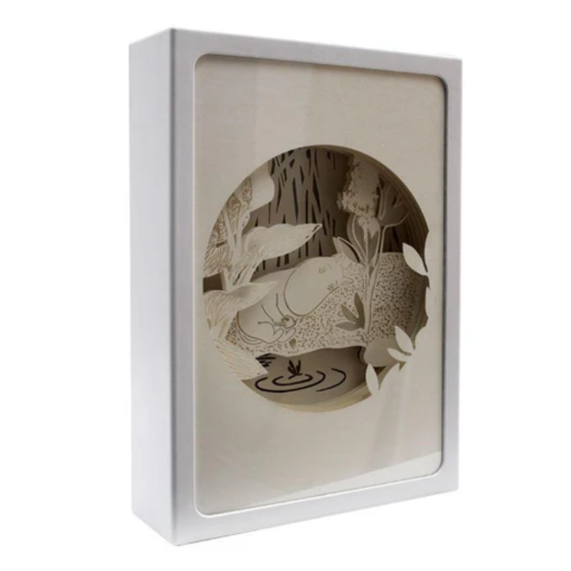 House of Disaster Muumi Shadow Box Valaisin, "Midwinter"