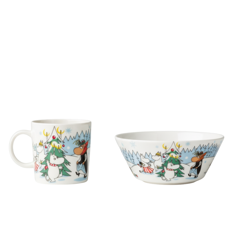 Arabian Muumikulho Kuusen alla, 15 cm (Talvi 2013)