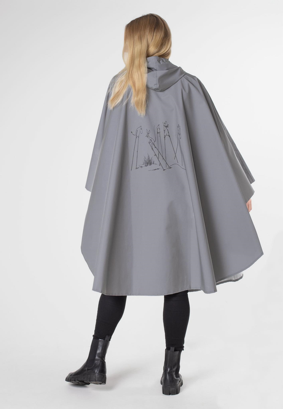 Lasessor Muumi sadeviitta kokonaan heijastava, L