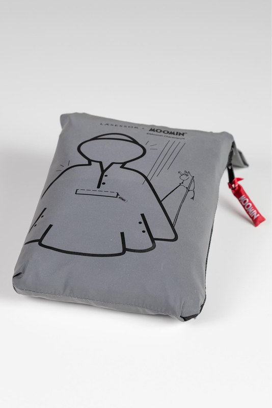 Lasessor Muumi sadeviitta kokonaan heijastava, L