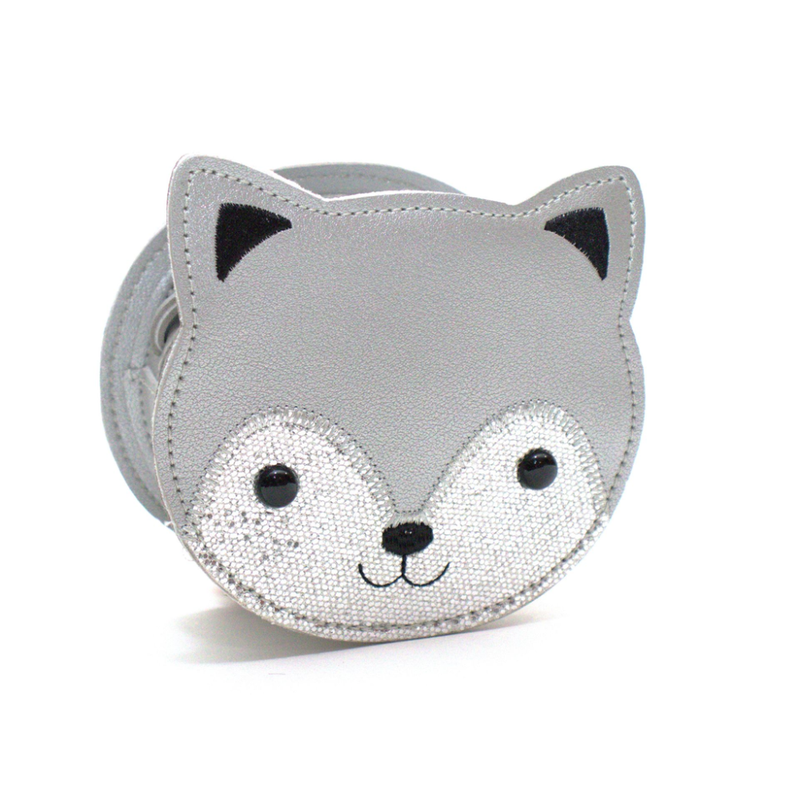 Yuko B. Gaspard Lasten Olkalaukku &ndash; Harmaa Kettu