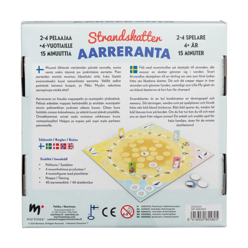 Muumi Aarreranta lautapeli