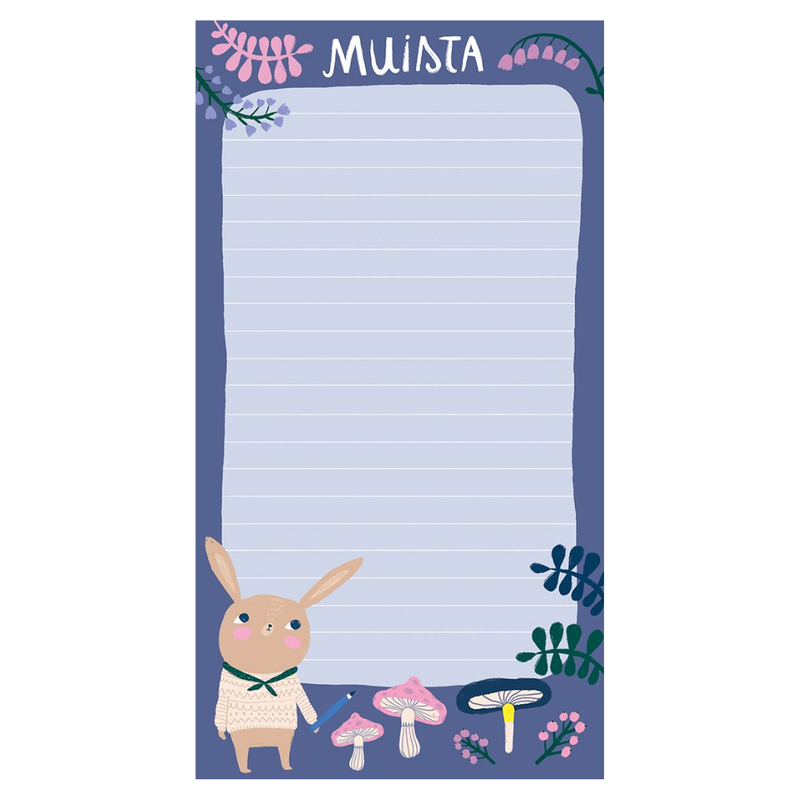 Mira Mallius Kotimets&auml; -magneettimuistilehti&ouml;, 52 sivua