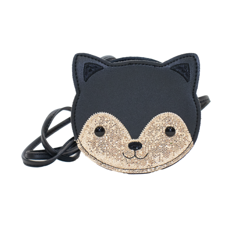 Yuko B. Foxy Lasten Olkalaukku &ndash; Musta Kettu