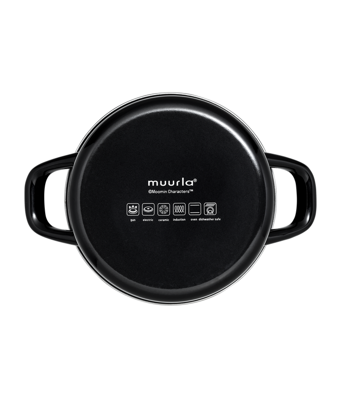 Muurla Muumit keitti&ouml;ss&auml; emalikattila 1,5L