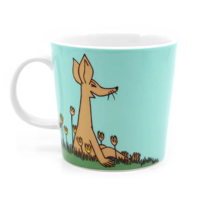 Arabia Muumi-muki, turkoosi Nipsu (Kruunu-leima)