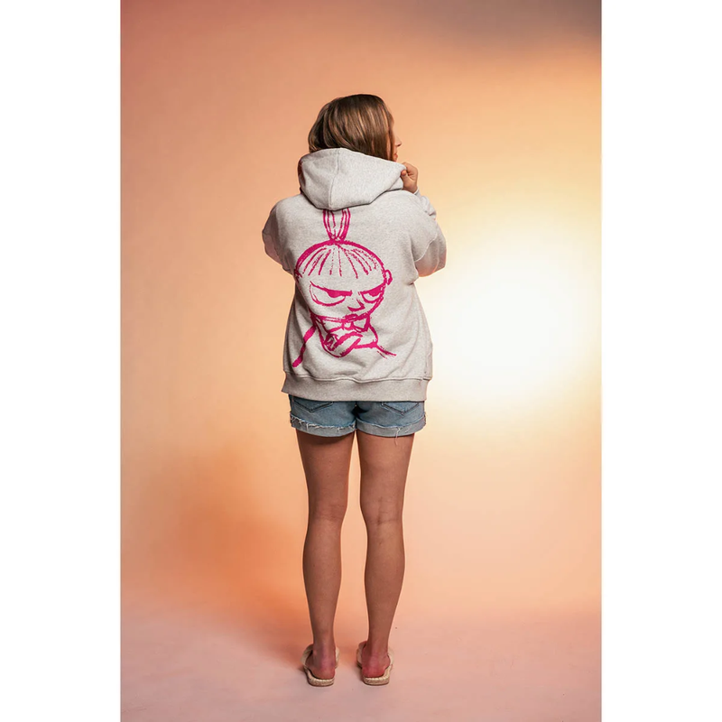 Martinex Pikku Myy Sketch -huppari &ndash; Meleerattu harmaa