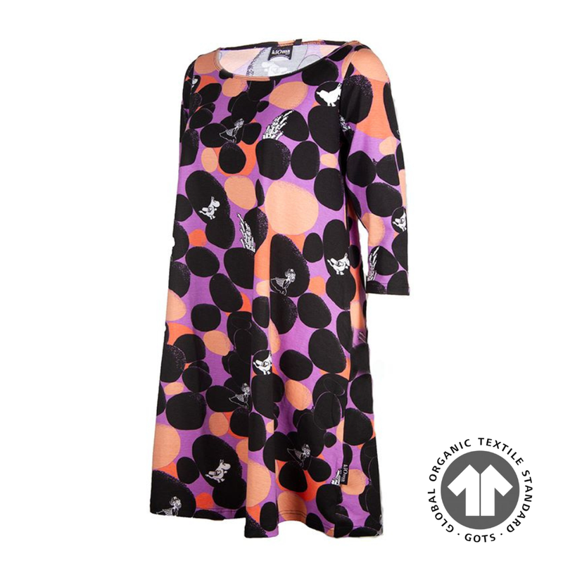 KiOma Muumi Linna-mekko &ndash; Rock-kuosin lumoa